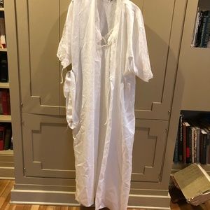 Vintage Lace Lily of France Nightgown and Robe Set